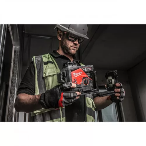 Milwaukee M123PL-401C M12 zöld 360° 3 síkú lézer