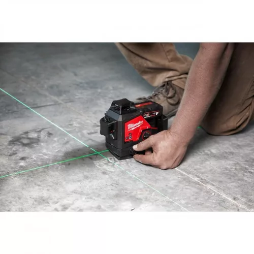Milwaukee M123PL-0C M12 ZÖLD 360° 3 SÍKÚ LÉZER