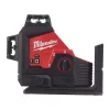 Milwaukee M123PL-0C M12 ZÖLD 360° 3 SÍKÚ LÉZER
