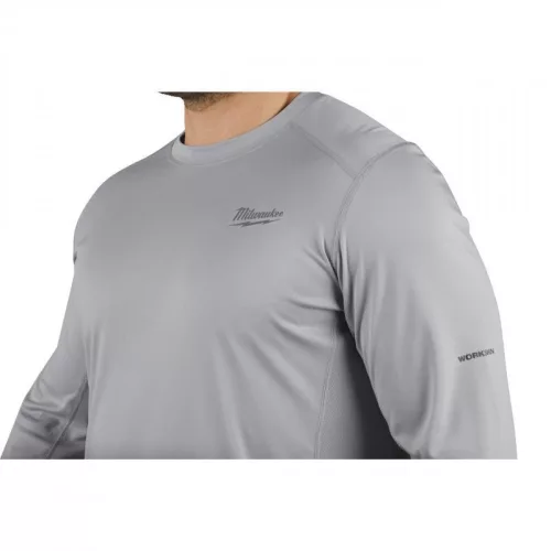 Milwaukee WWLSG-XL Hosszú ujjú póló Szürke