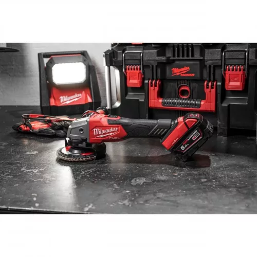 Milwaukee M18ONEFSAG125XB-0X M18 FUEL ONE-KEY 125 MM SAROKCSISZOLÓ FÉKEZŐ FUNKCIÓVAL