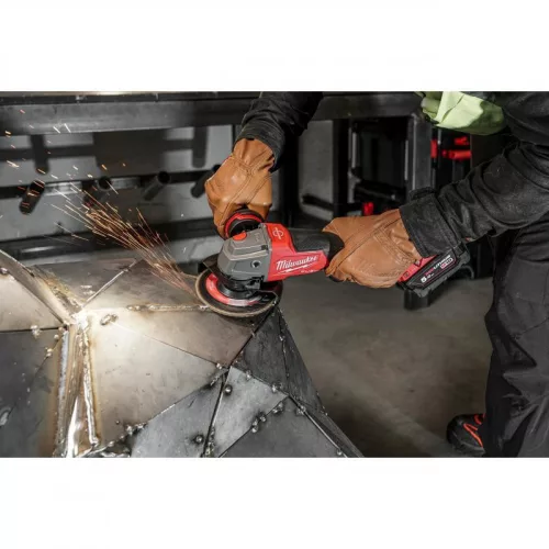 Milwaukee M18ONEFSAG125XPDB-0X M18 FUEL ONE-KEY 125 MM SAROKCSISZOLÓ FÉKEZŐ FUNKCIÓVAL
