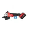 Milwaukee M18ONEFSAG125XPDB-502X M18 FUEL ONE-KEY 125 MM SAROKCSISZOLÓ FÉKEZŐ FUNKCIÓVAL