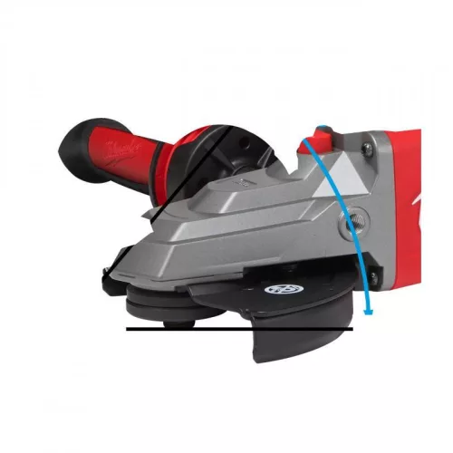 Milwaukee M18FSAGF125XB-0X M18 FUEL LAPOSFEJŰ 125 MM SAROKCSISZOLÓ FÉKEZŐ FUNKCIÓVAL