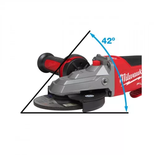 Milwaukee M18FSAGF125XPDB-0X M18 FUEL LAPOSFEJŰ 125 MM SAROKCSISZOLÓ FÉKEZŐ FUNKCIÓVAL