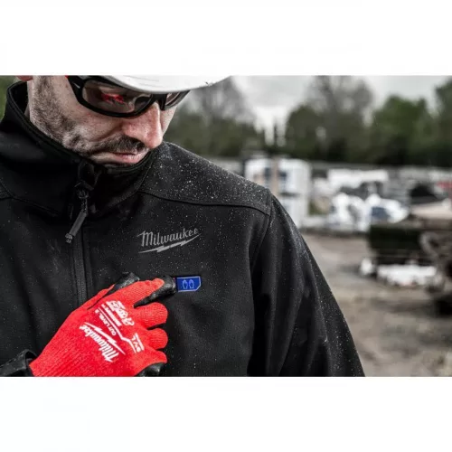 Milwaukee M12HJBL5-0(XL) Fűthető kabát Fekete - 1 db