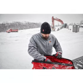 Milwaukee M12HJGREY5-0(S) Fűthető kabát Szürke - 1 db