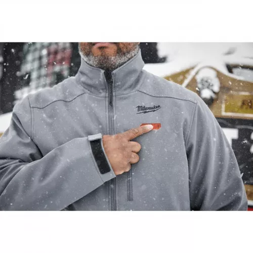 Milwaukee M12HJGREY5-0(L) Fűthető kabát Szürke - 1 db