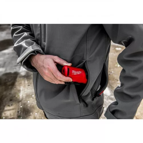 Milwaukee M12HJGREY5-0(XL) Fűthető kabát Szürke - 1 db