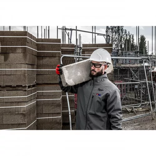 Milwaukee M12HJGREY5-0(XXL) Fűthető kabát Szürke - 1 db