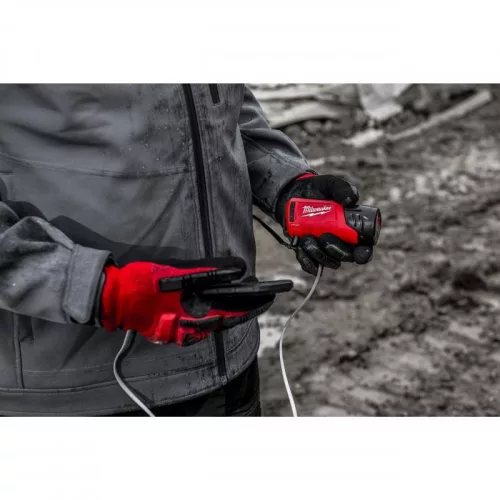 Milwaukee M12HJGREY5-0(XXXL) Fűthető kabát Szürke - 1 db
