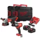 Milwaukee M18 FPP2E3-502X ERŐCSOMAG, FPD3 ütvefúró-csavarozó, FSAG125X sarokcsiszoló