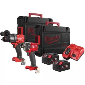   Milwaukee M18 FPP2B3-502X ERŐCSOMAG, FPD3 ütvefúró-csavarozó, FIW2F12 ütvecsavarozó