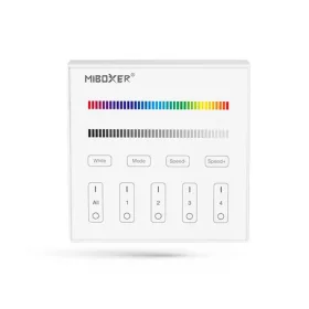   Milight 12V Touch Panel Szerelhető RGB+W Rádiós Távirányító B3, RGBW