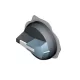 Ajtókuplung, SIRCO M 16-125A, fekete, IP65  ( I - 0 - II ), átkapcsoló
