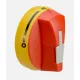 Ajtókuplung SIRCO M 16-80A IP65 -  piros (S00), kapcsolókar