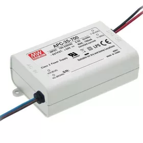 LED tápegység 500mA 25W, Mean Well APC-25-500