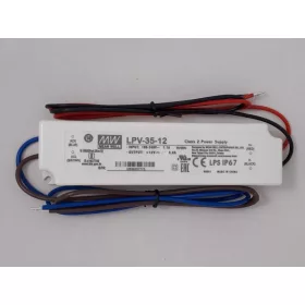 LED Tápegység 12V 35W, Mean Well LPV-35-12