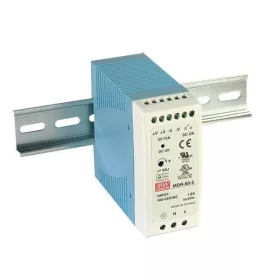 Tápegység 24V DC 60W, 0- 2,5A, Mean Well MDR-60-24