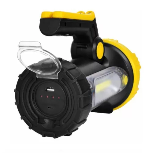 NEDES LED Kézi lámpa, USB, 6000K, IP65, 5+3W, 350+180Lm