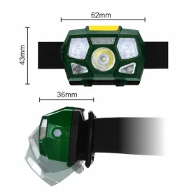   NEDES LH01R Fejlámpa LED, 3W+3W, 120+120Lm, 900mAh, IPX4, Nedes