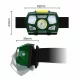 NEDES LH01R Fejlámpa LED, 3W+3W, 120+120Lm, 900mAh, IPX4, Nedes