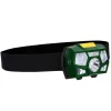 NEDES LH01R Fejlámpa LED, 3W+3W, 120+120Lm, 900mAh, IPX4, Nedes