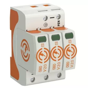   Surgecontroller V20, hárompólusú kivitel, II típus, V20-3-280, 280V, OBO 5095163
