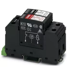   VAL-MS 230/1+1-FM,  T2 típusú túlfeszültség-levezető távjelzéssel, L1,N,PE