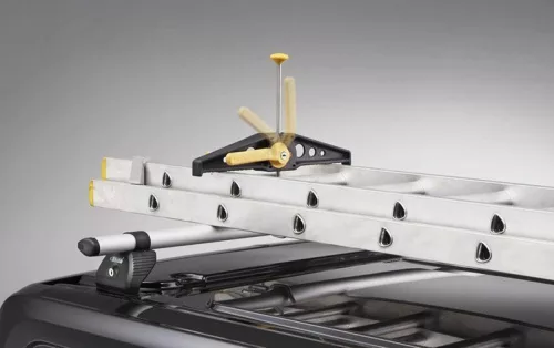 Létra leszorító tetőcsomagtartóra, létra rögzítő kulcsos, Rhino Safe Clamp, 1 pár