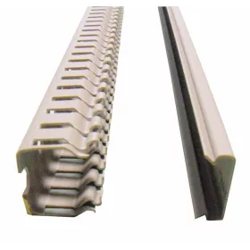 Perforált kábelcsatorna fedéllel, BE 25x25mm, l=2m