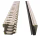 Perforált kábelcsatorna fedéllel, BE 25x25mm, l=2m