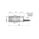 Kapacitív érzékelő közelítés kapcsoló 20-240VAC , M30, NO+NC C30000145, SC30SM-AE25 NO/NC