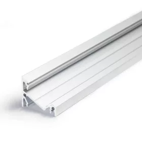   Led profil sín, CORNER 10, ELOXÁLT alumínium, 30,60 fokos, 2m /szál