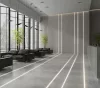 Led profil sín, Floor8, padlóba süllyeszthető, eloxált 2m /szál