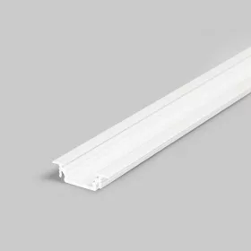 Led profil sín, GROOVE 10, FEHÉR, süllyesztett, 2m /szál
