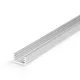 Led profil sín, SLIM 8, NATUR alumínium, 2m / szál
