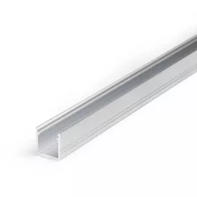 Led profil sín, SMART 10, NATUR alumínium, 2m /szál