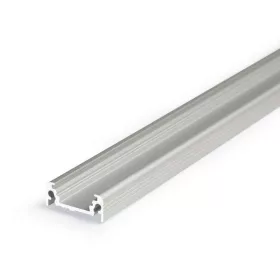 Led profil sín, SURFACE 14, ELOXÁLT alumínium, 2m /szál