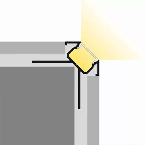 LED profil UNI-TILE12 270° csempe LED profil 2000mm