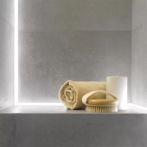 LED profil sín, UNI-TILE12 PLUS180° csempe LED profil 2000mm