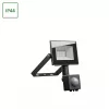 NOCTIS LUX 4 LED reflektor 10W NW 230V IP44 94x150x53mm Fekete mozgásérzékelővel