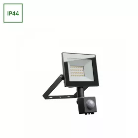   NOCTIS LUX 4 LED reflektor 20W WW 230V IP44 116x174x53mm Fekete mozgásérzékelővel
