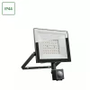 NOCTIS LUX 4 LED reflektor 50W CW 230V IP44 176x221x53mm Fekete mozgásérzékelővel