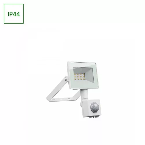 NOCTIS LUX 4 LED reflektor 10W NW 230V IP44 94x150x53mm Fehér mozgásérzékelővel