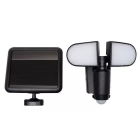   LED-es fényvető, napelemes, mozgásérzékelővel, 5,5W 500lm, cserélhető Li-ion akku 3,7V 18650