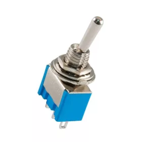   Billenőkapcsoló, 1 áramkör - 3 állás beép.: 6 mm, beépíthető billenőkapcsoló
