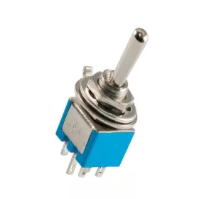   Kapcsoló, 125V, 1ák, karos, beépíthető mini karos kapcsoló