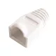 Törésgátló csatalkozó dugóhoz, RJ45 típushoz, FEHÉR (SOMOGYI)