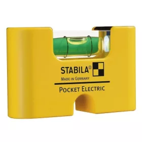   STABILA villanyszerelő zsebvízmérték "POCKET ELECTRIC", mágneses, szerelvényezéshez